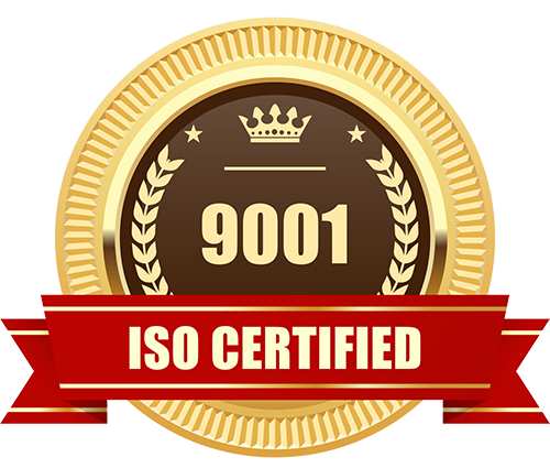 ISO 9001:2015 Certified.